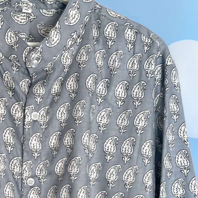 Camicia Coreana in Cotone 100%