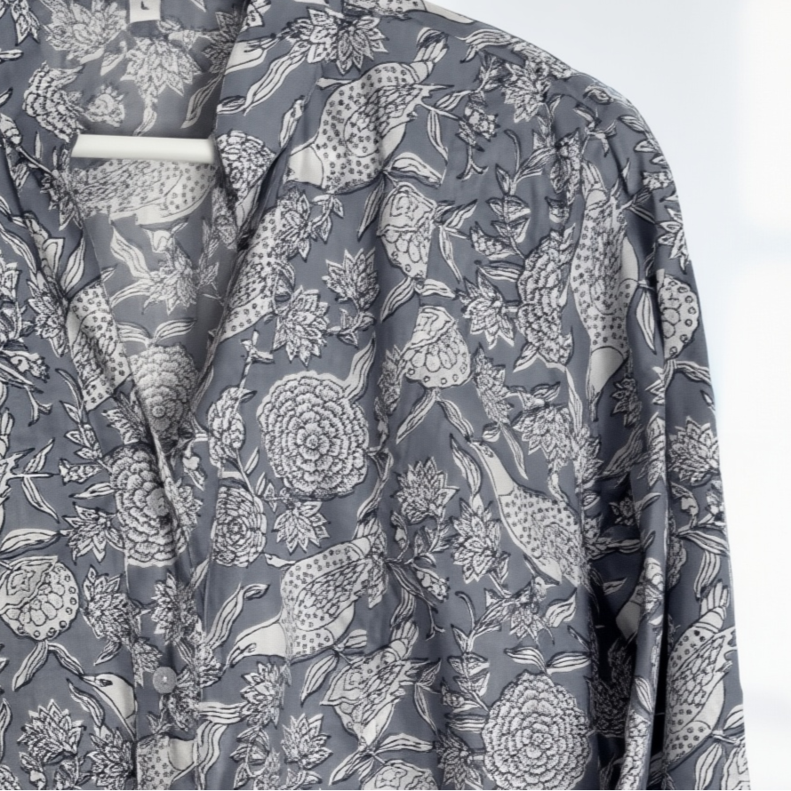 Camicia Coreana in Cotone 100%
