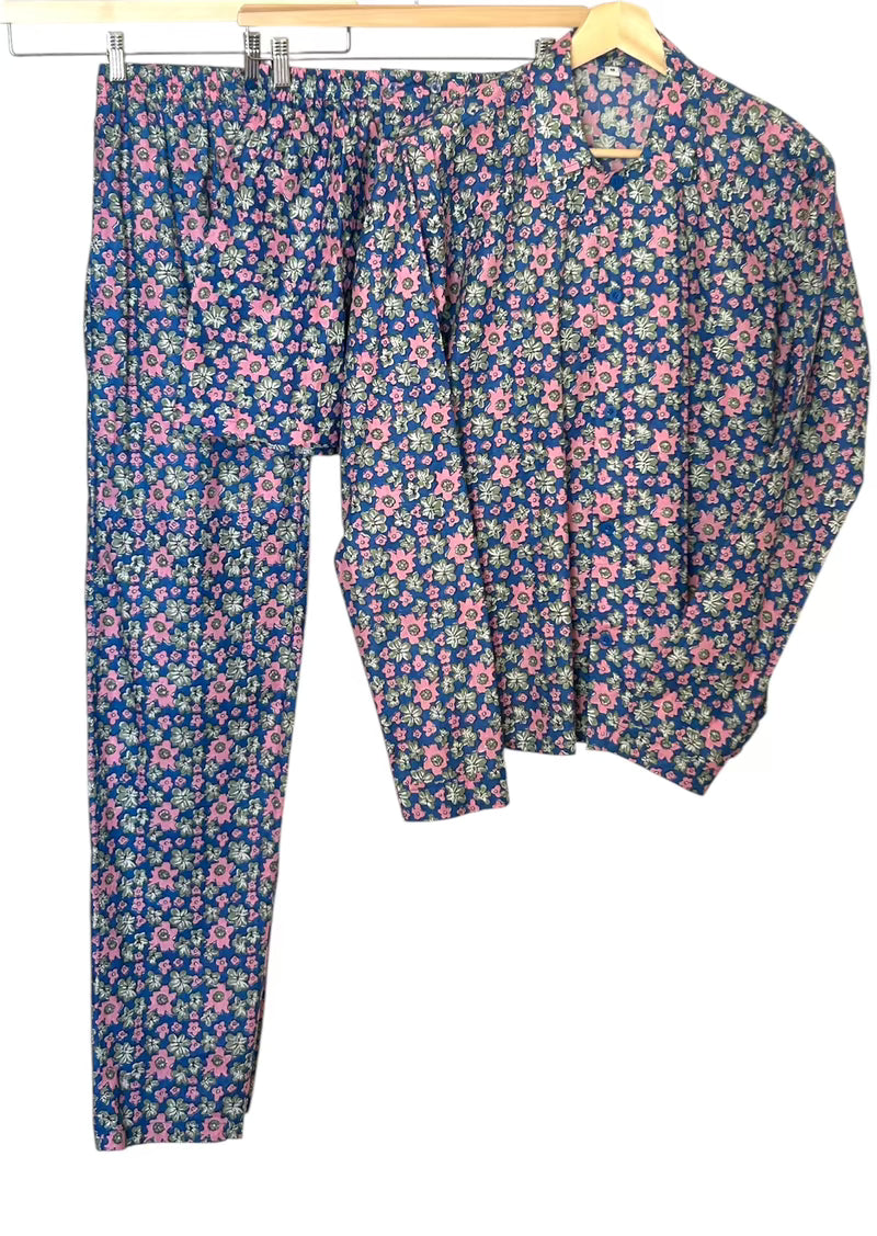 3-Piece Cotton Pajama Set