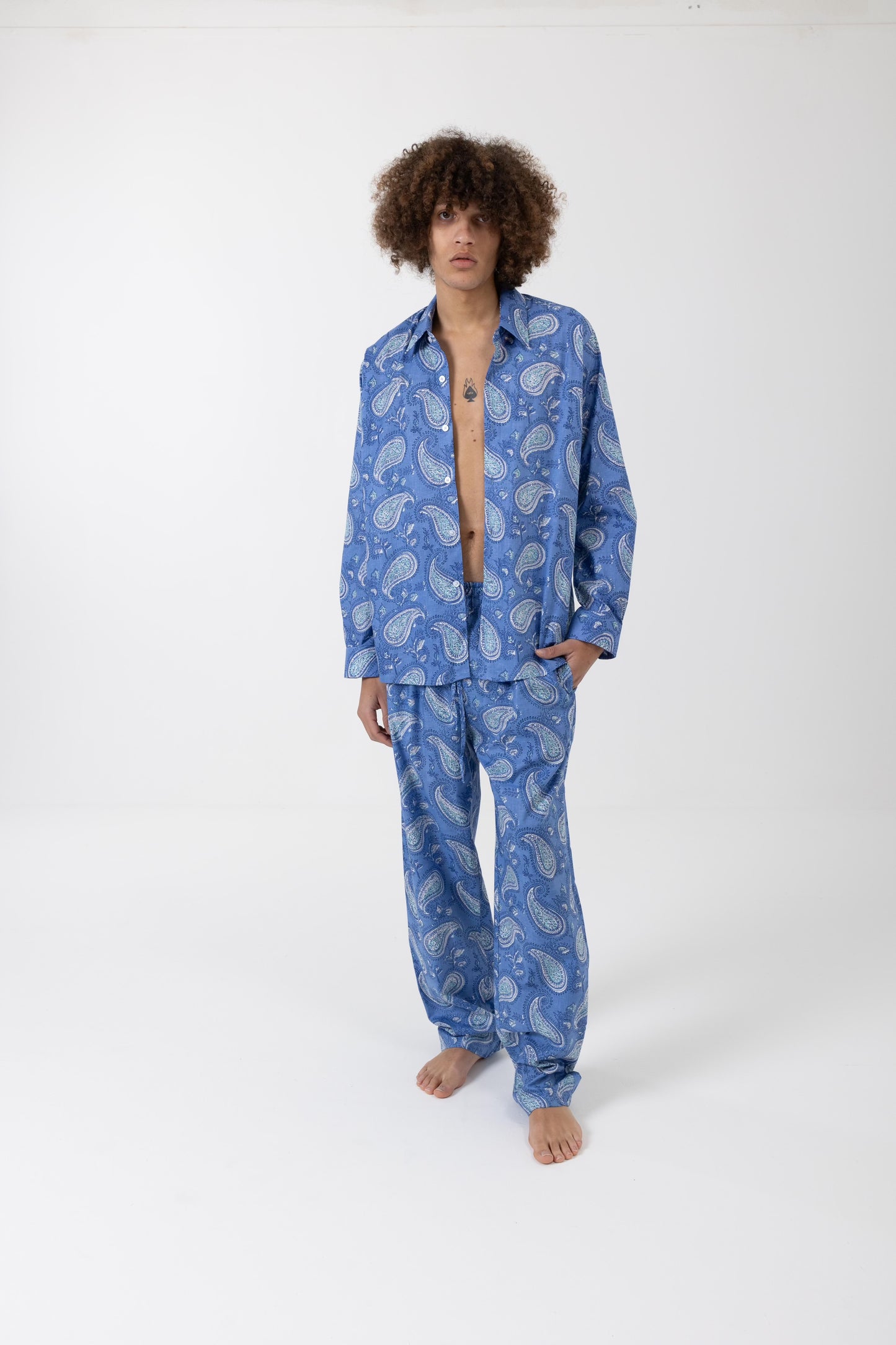 Light Cotton Shirt & Cotton Pants Set