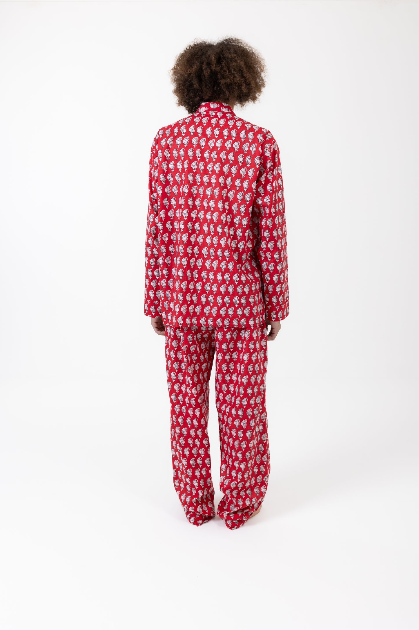 3-Piece Cotton Pajama Set