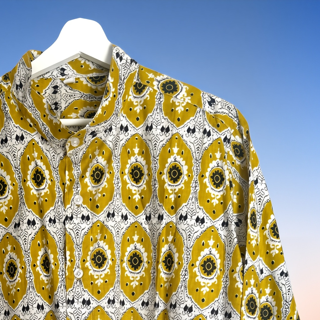 Camicia Coreana in Cotone 100%