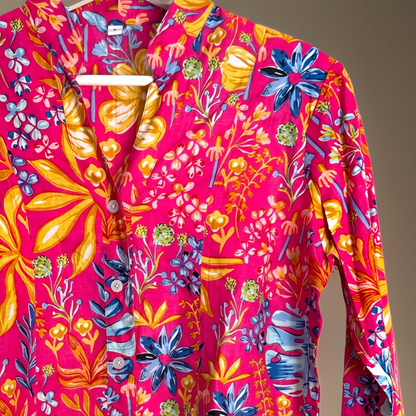 Camicia Coreana 100% Cotone  