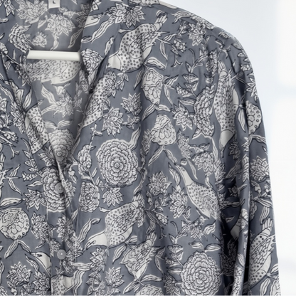 Camicia Coreana in Cotone 100%  