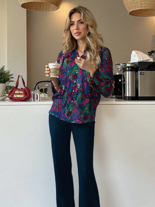 Camicia Coreana 100% Cotone  