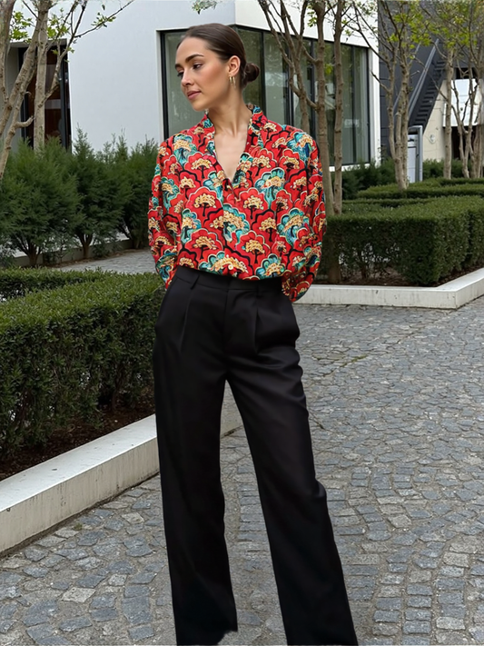 Camicia Coreana 100% Cotone  
